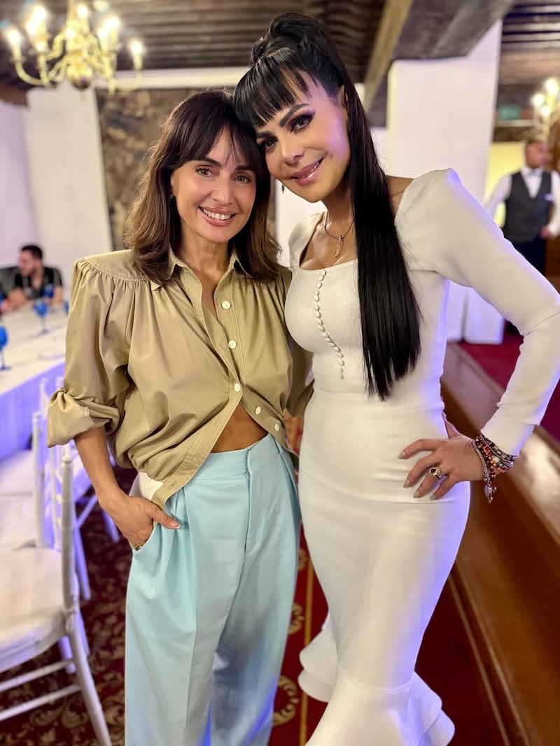 Maribel Guardia y Ana de la Reguera