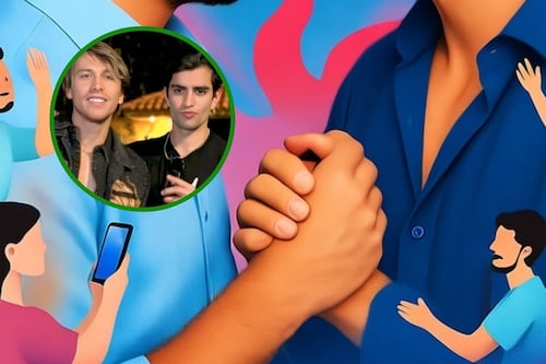 ‘Shipeo’ entre Aarón Mercury y Aldo De Nigris revive y rompe internet tras reencuentro del Team Noche