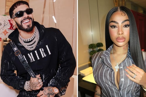 Mientras Yailin posa provocativamente, Anuel reacciona de la forma más inesperada