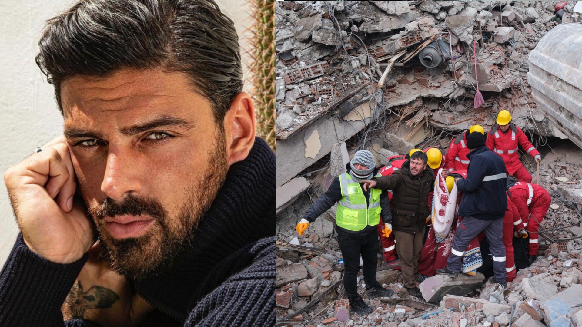 Michele Morrone, actor de ‘365 Días’ solicitó ayuda para los damnificados por los sismos en Siria y Turquía.