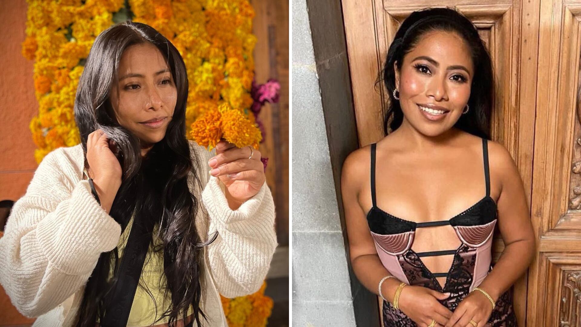 Yalitza Aparicio deslumbra en Dominicana con vestido transparente de Dolce & Gabbana.