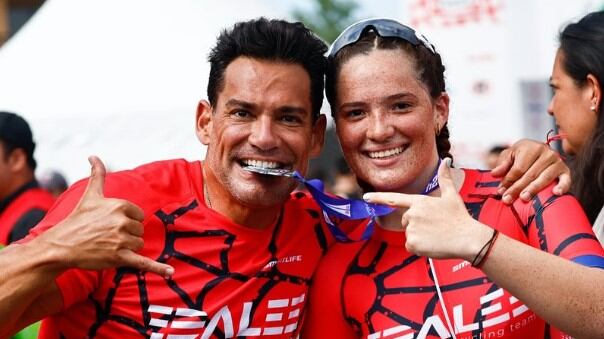 Instagram Cristián de la Fuente y Laura de la Fuente