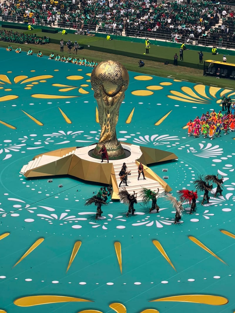 Maná inauguración del Mundial 2026