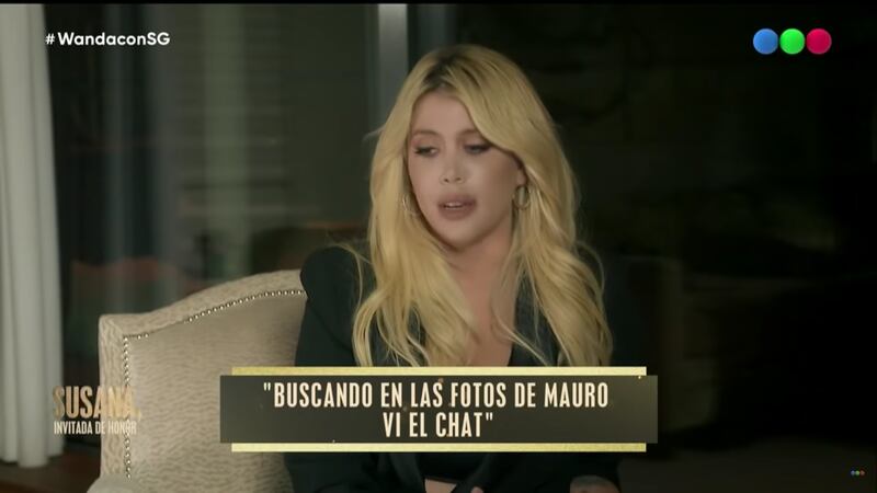 Wanda Nara en "Susana, invitada de honor"