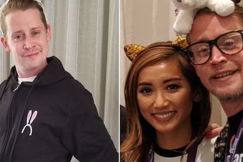 Con look rockero y un tierno traje: hijos de Macaulay Culkin y Brenda Song brillaron como nunca