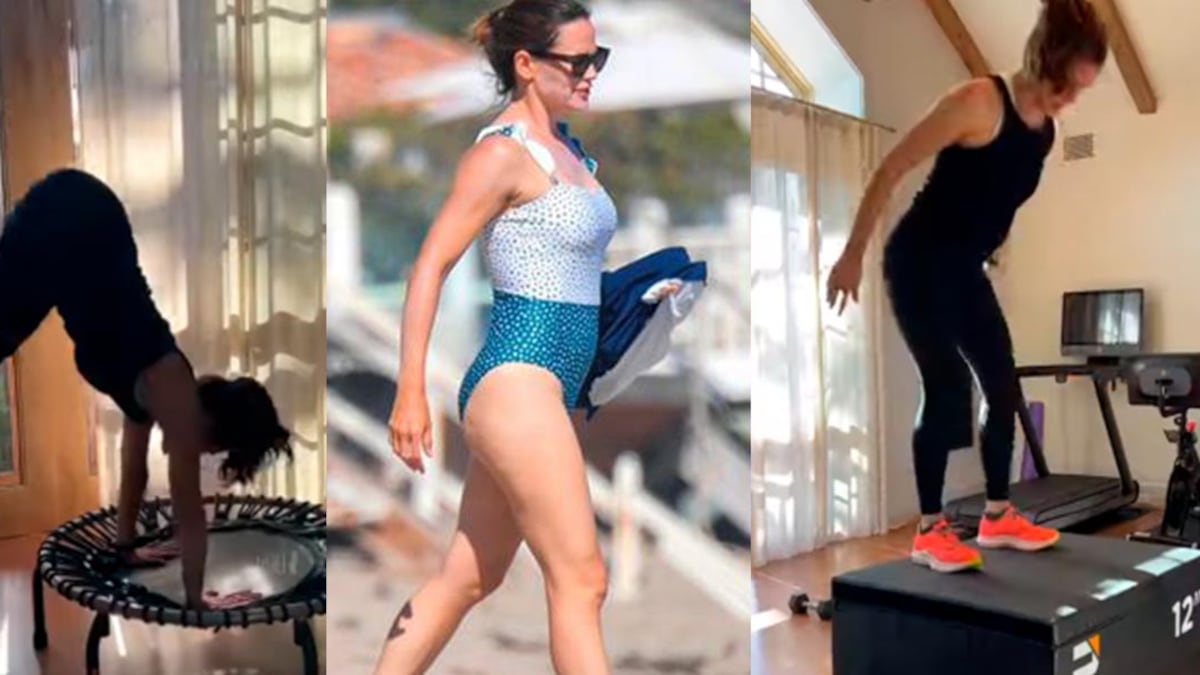 Jennifer Garner realiza una rutina muy efectiva para mantener piernas y glúteos de acero