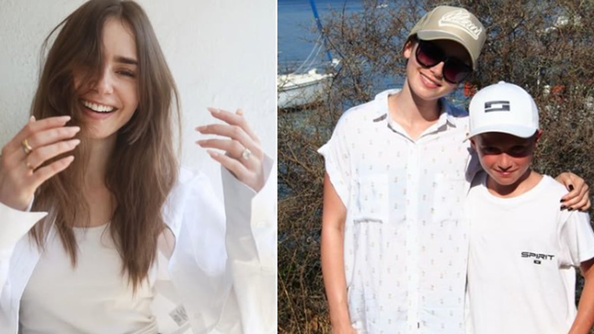 Lily Collins hermano