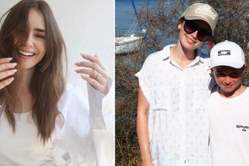 “Cuñada”, él es el guapo hermano menor de Lily Collins que es futbolista y se roba suspiros en redes