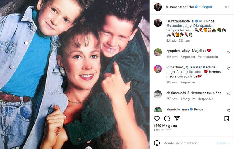 Laura Zapata siempre ha sido una madre abnegada y entregada a sus hijos