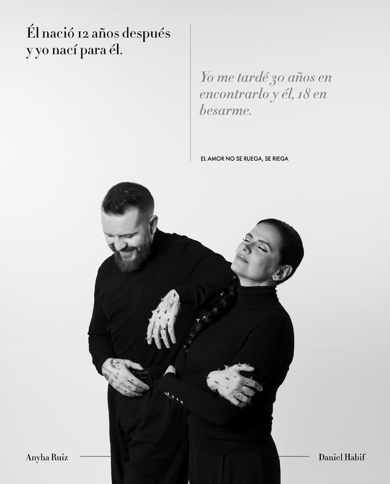 Daniel Habif y Anyha Ruiz, autores de ‘El Amor no se Ruega, se Riega’
