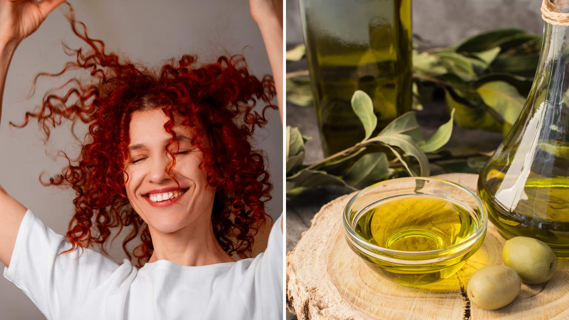 Mascarillas de aceite de oliva para reparar el cabello