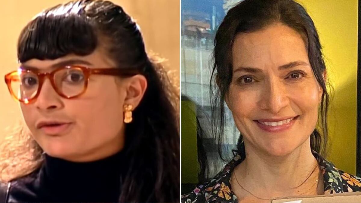 Ana María Orozco en 'Betty, la fea' y en la actualidad