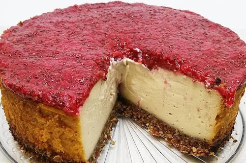 Cheesecake vegano sin azúcar, sin lactosa, sin gluten y… ¡divino!