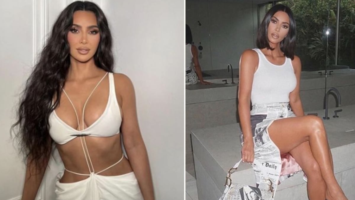 Kim Kardashian árbol de Navidad