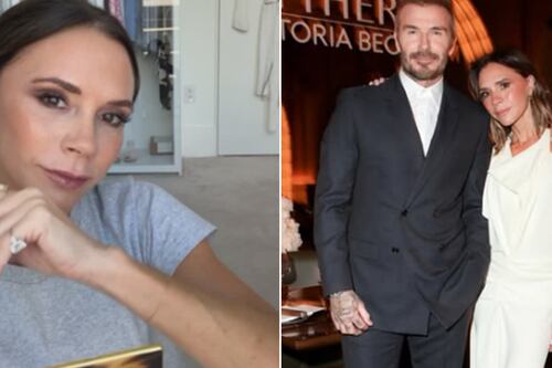 “Es puro hueso”, el look de Victoria Beckham, diseñado por ella misma, por el que la critican cruelmente