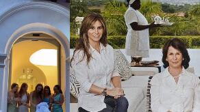 Evento de Baobab comparado con foto de revista Hola