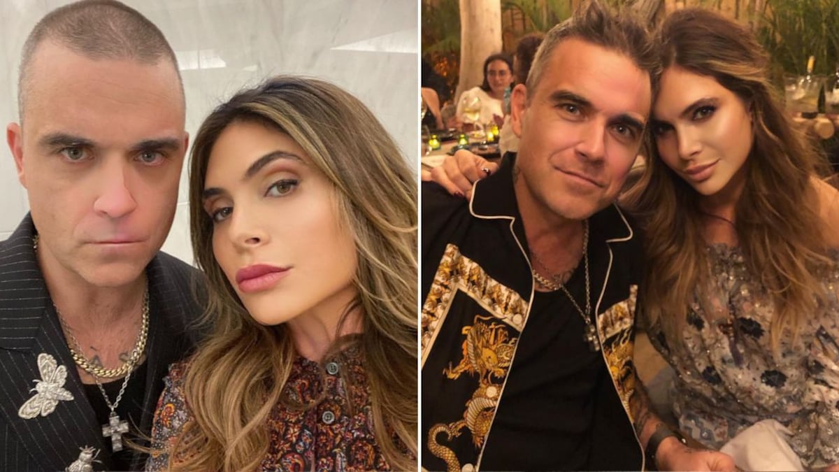 Robbie Williams y Ayda Field llevan más de una década felizmente casados