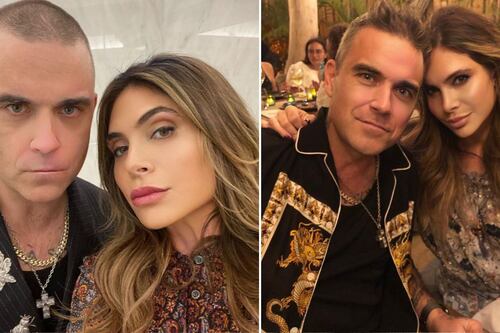 La historia de amor de Robbie Williams y su esposa: se conocieron gracias a los ovnis