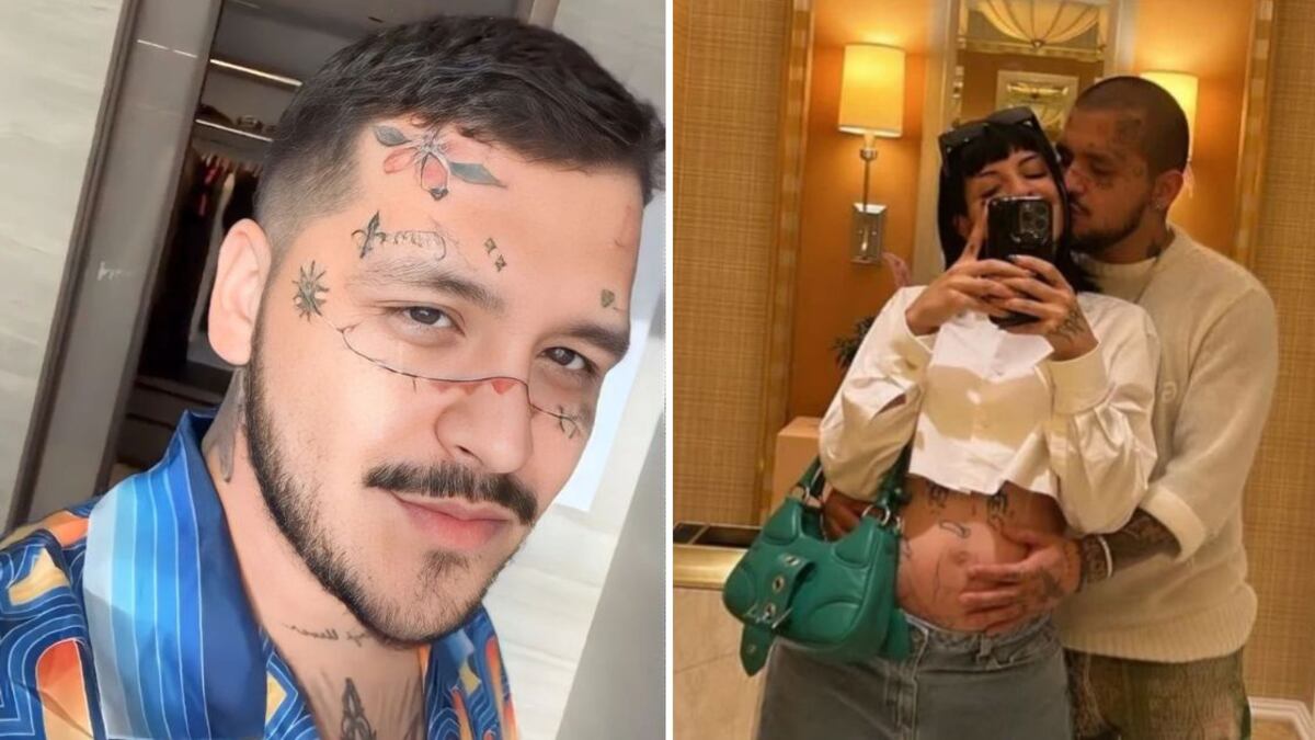 Christian Nodal está cumpliendo la promesa que hizo a su bebé con Cazzu, remover los tatuajes de su rostro previo a su nacimiento.