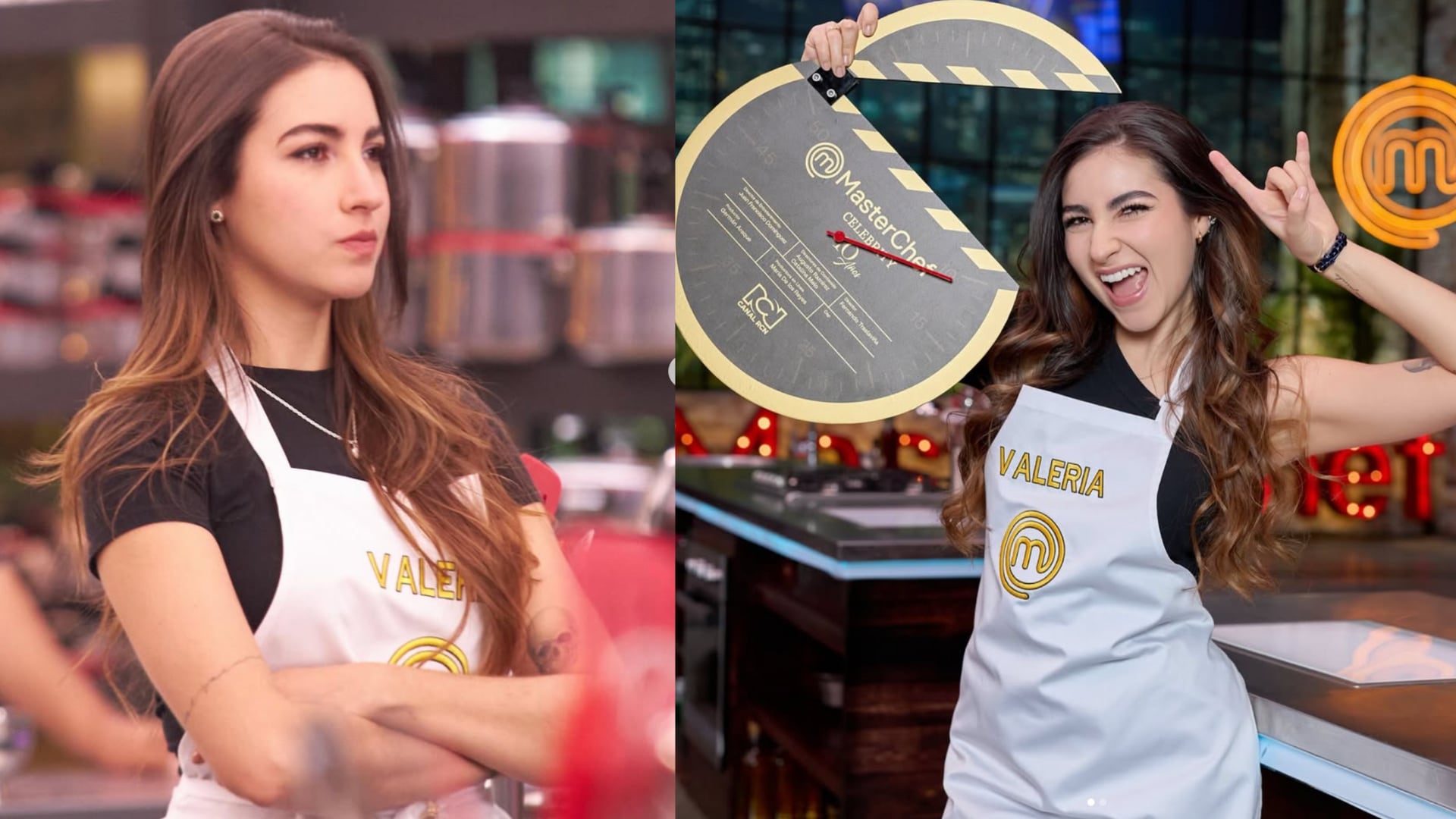 Valeria Aguilar en MasterChef Celebrity