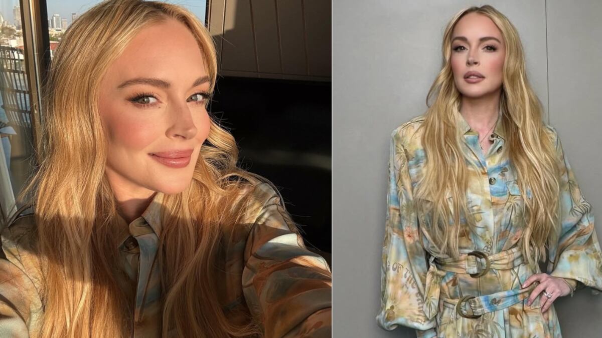 Lindsay Lohan reveló la razón del drástico cambio en su rostro.