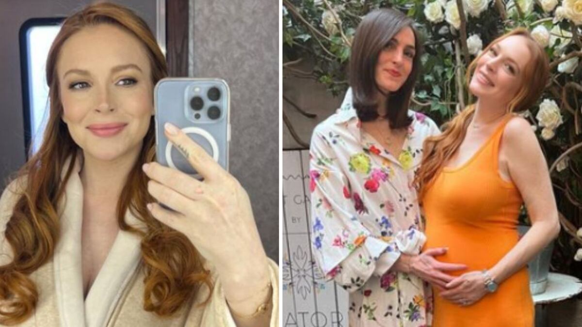 Lindsay Lohan embarazo