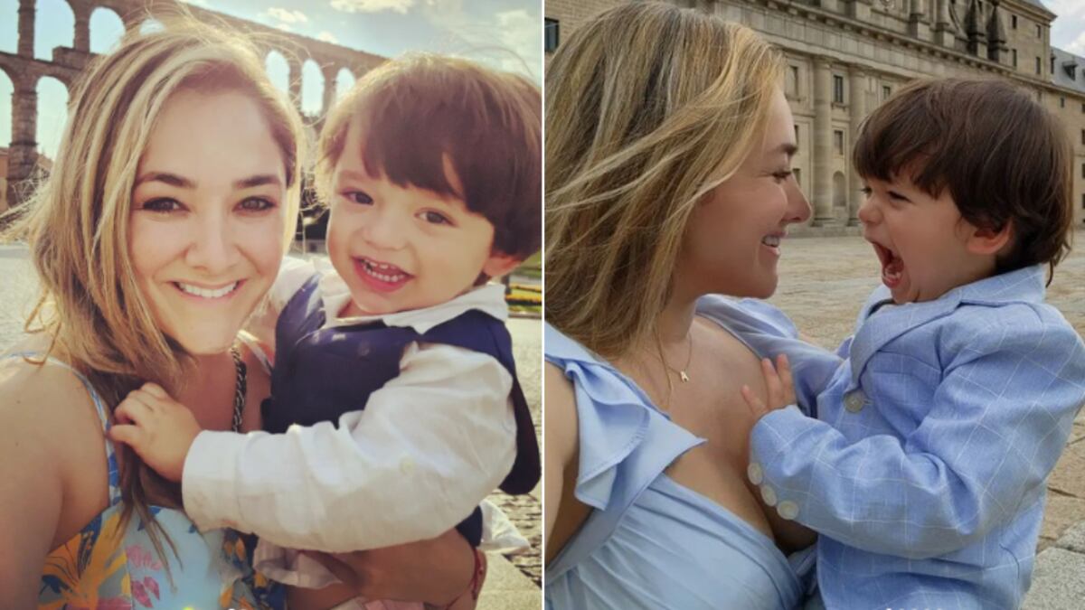 Sherlyn se convirtió en madre en mayo de 2020.