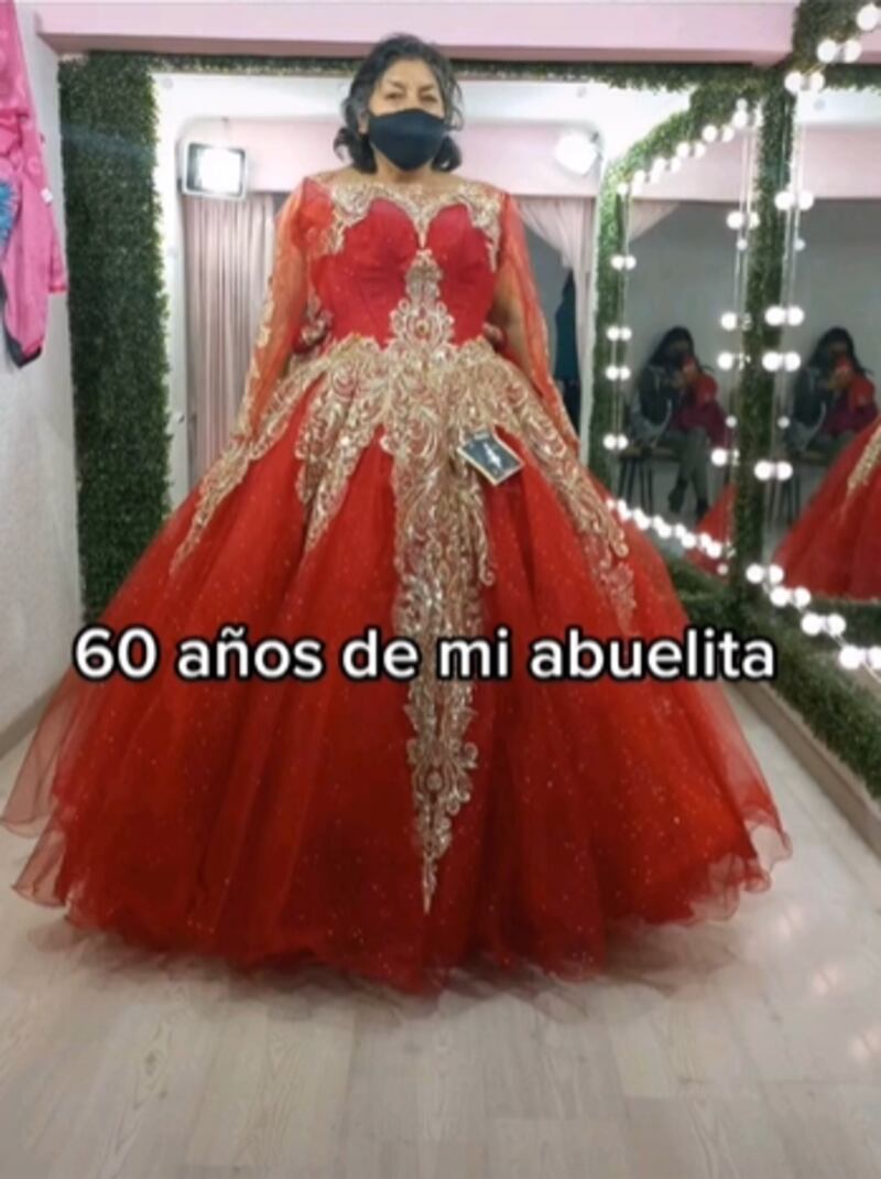 Abuela en sus 15 años