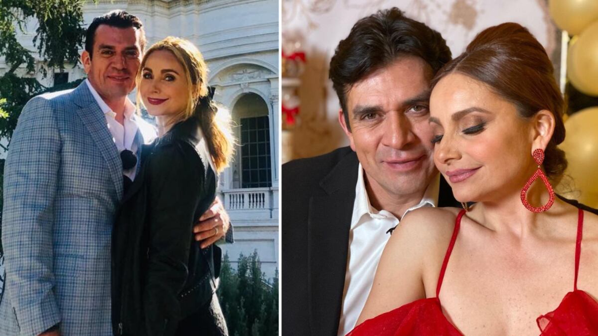 Jorge Salinas y Elizabeth Álvarez