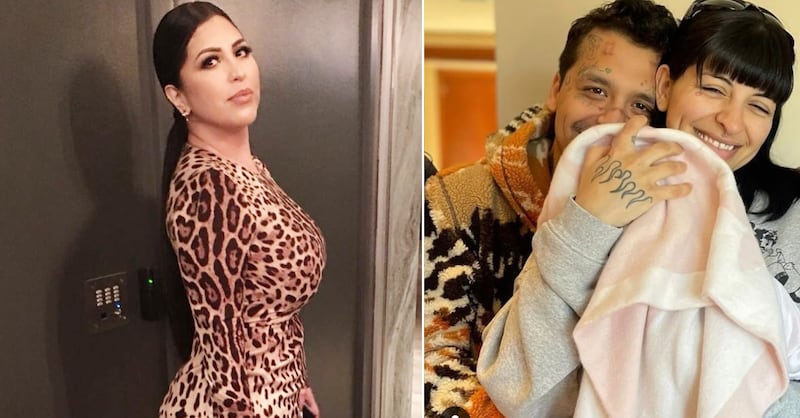 Desde su nacimiento, Christian Nodal y Cazzu han mantenido en privado el rostro de su bebé ¿Cristy Nodal rompió con eso?