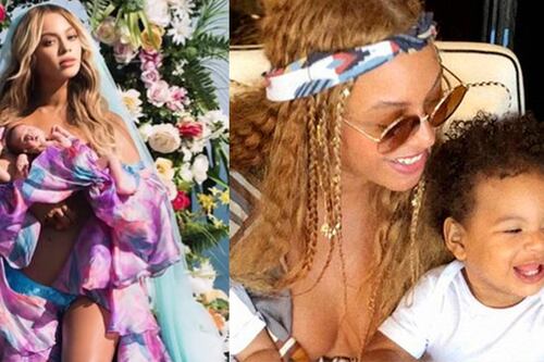 Ella es Rumi, hija menor de Beyoncé que reapareció en el Super Bowl y causó sensación con su look