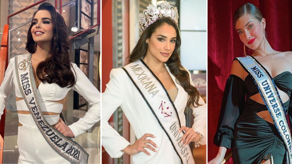 Candidatas favoritas al Miss Universo 2022