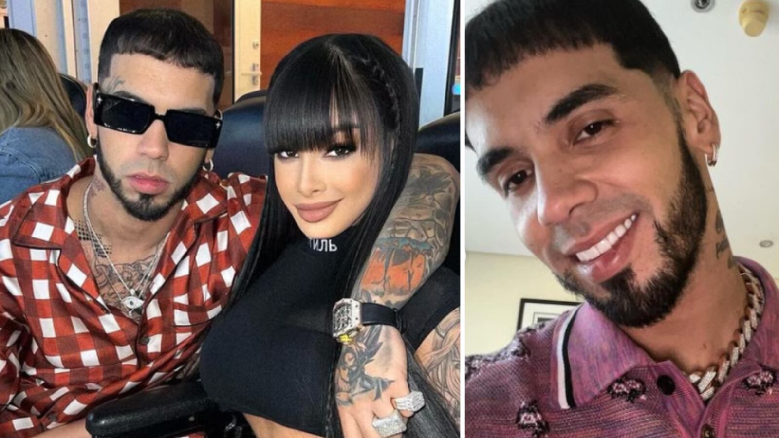 Anuel y Yailin selfie