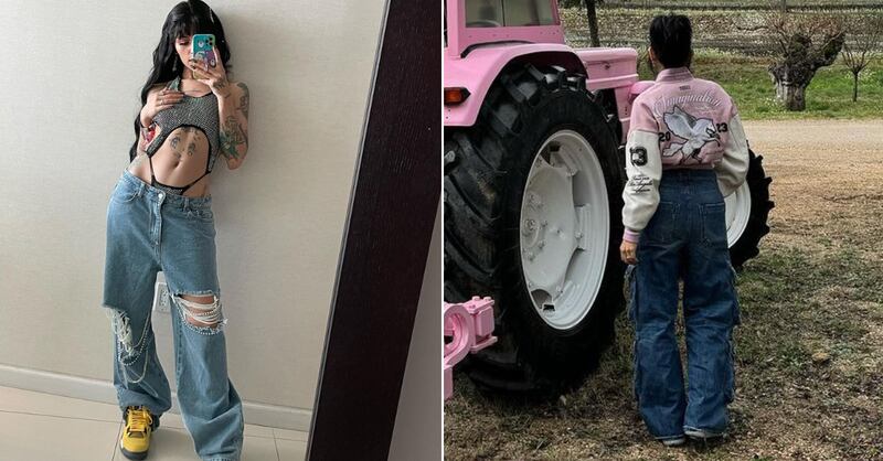 Cazzu te enseña como llevar baggy jeans