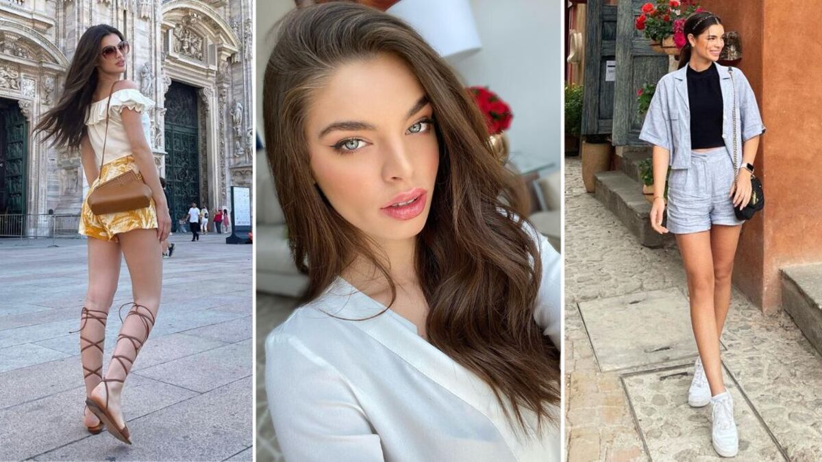 Nadia Ferreira es una maestra a la hora de llevar shorts con clase y estilo