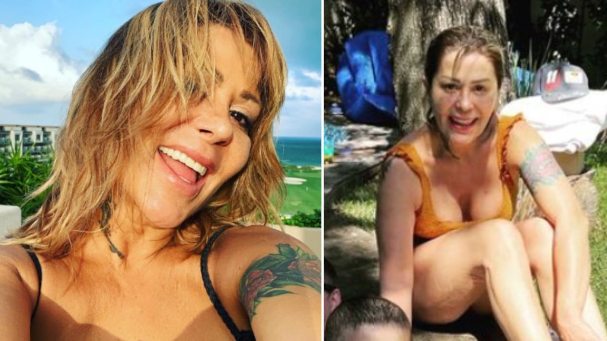 Alejandra Guzmán posa en bikini a pesar de las críticas que recibe