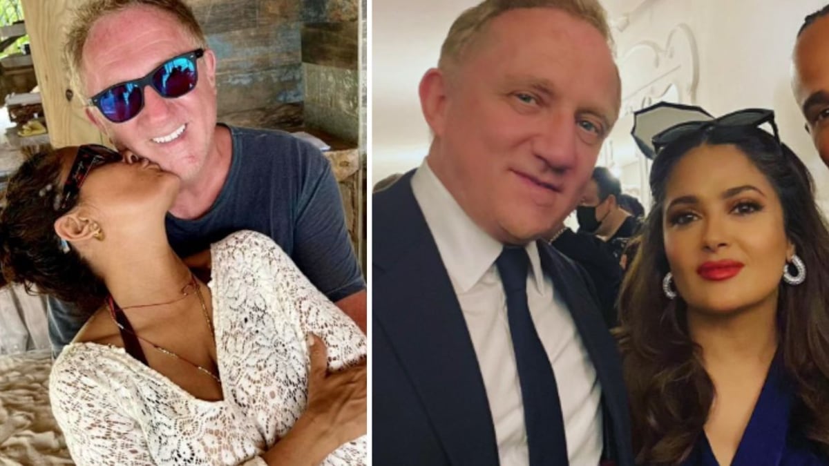 Salma Hayek revela cómo la obligaron a casarse con François -Henri Pinault