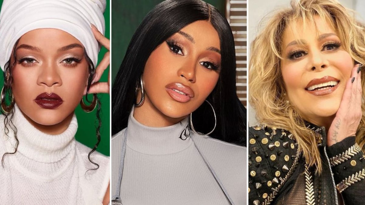 Rihanna, Cardi B y Alejandra Guzmán