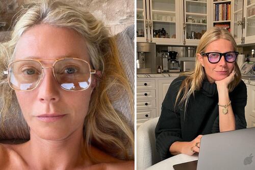 Gwyneth Paltrow sin maquillaje y luciendo sus canas demuestra que lo natural también está de moda