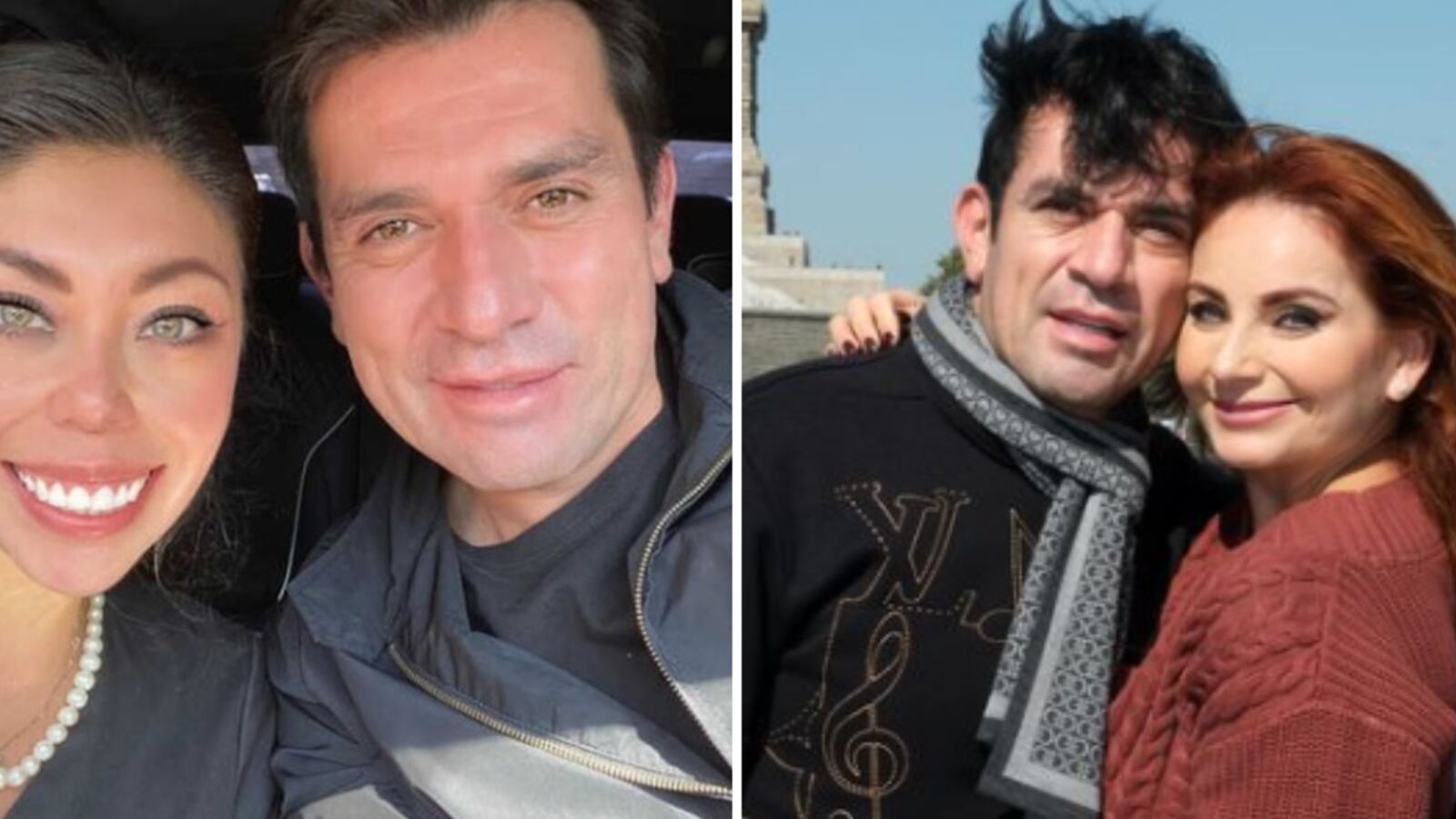 Elizabeth Álvarez y Jorge Salinas