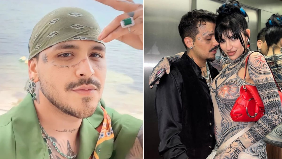 Christian Nodal y Cazzu