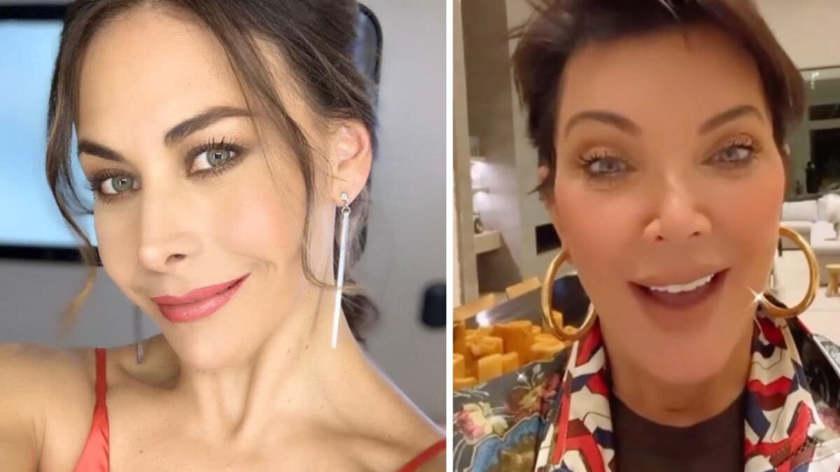 Vanessa Guzmán y kris jenner