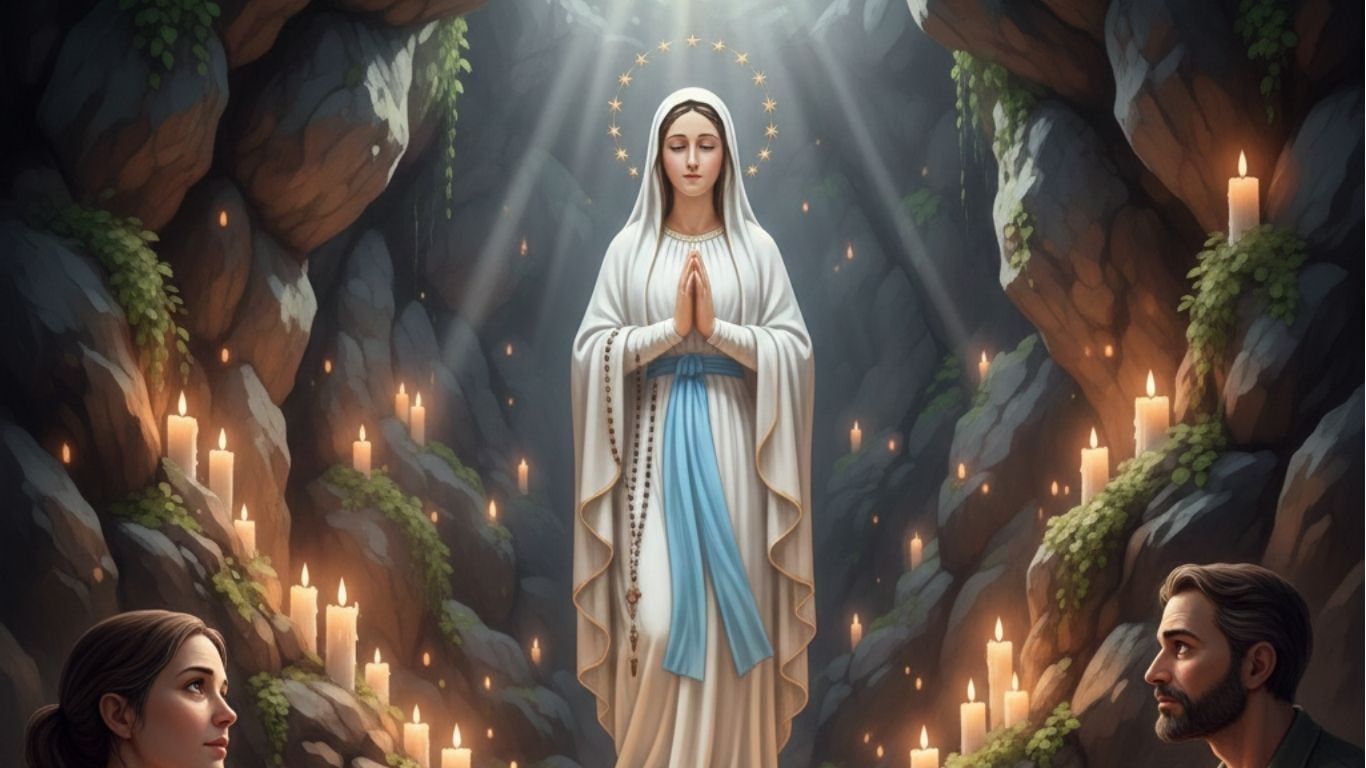 Virgen de Lourdes