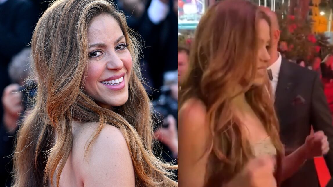 Shakira y hombre misterioso