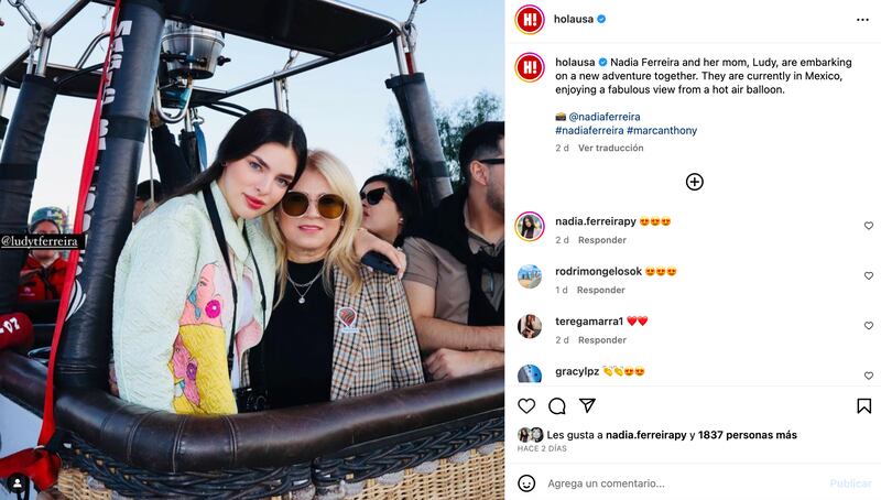 Nadia Ferreira y su mamá Ludy Ferreira