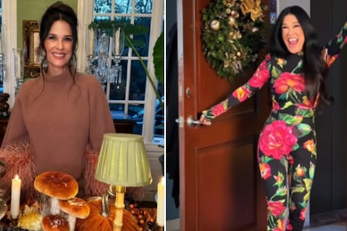 “No lo hagan”, las complicaciones que vivió Martha Debayle para colocar su lujoso árbol de Navidad de 42 mil hilos