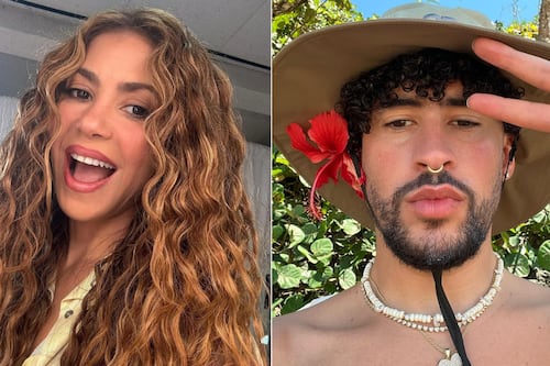 ¡No es su primer Super Bowl! Shakira comparte recuerdo con Bad Bunny y enloquece al internet