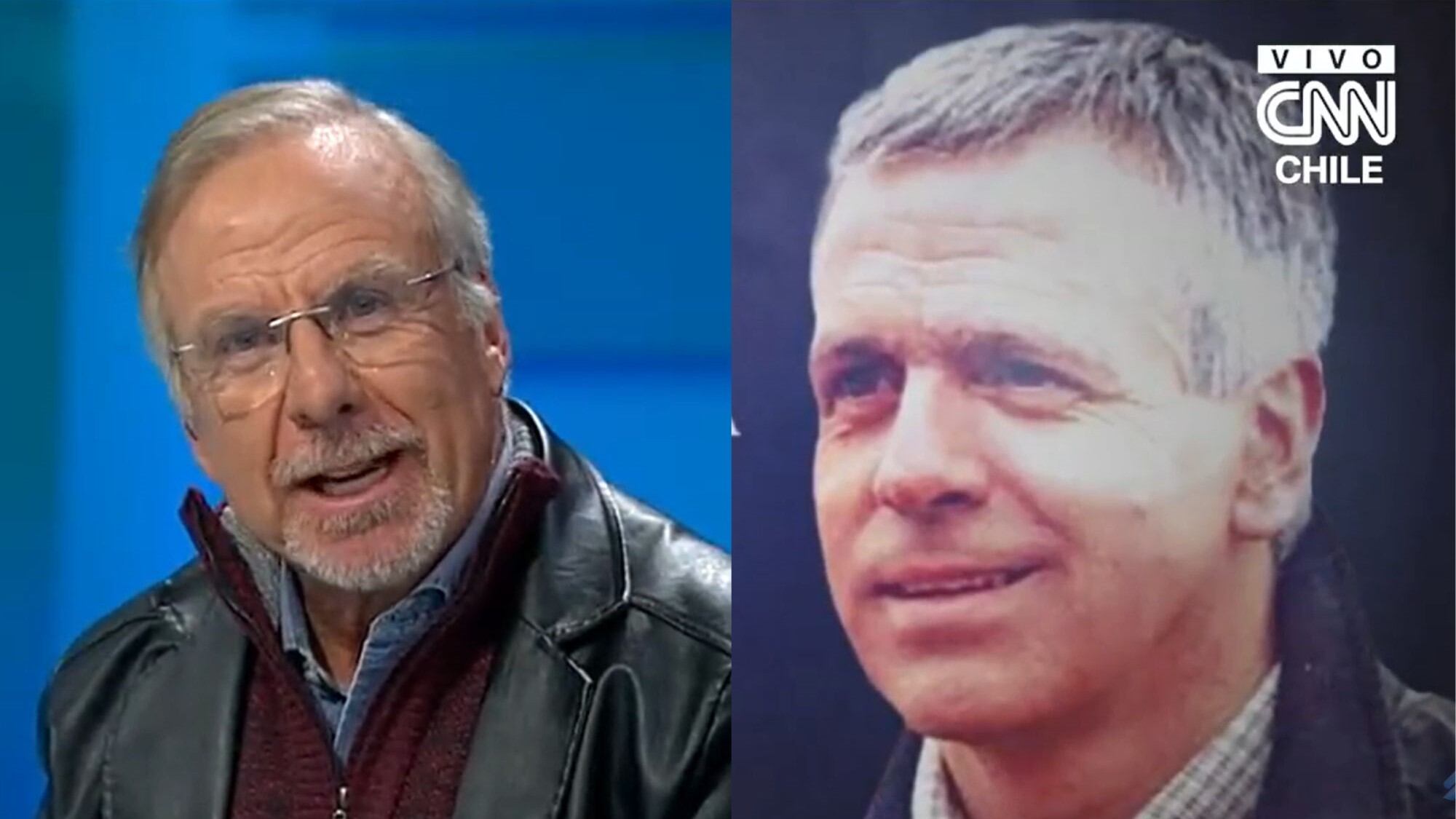 Fernando Paulsen y Augusto Góngora | Captura: CNN