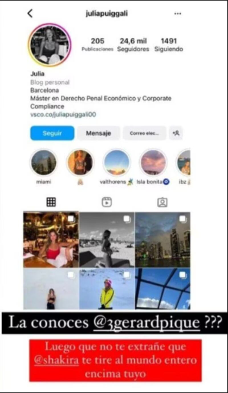 Historias de Instagram