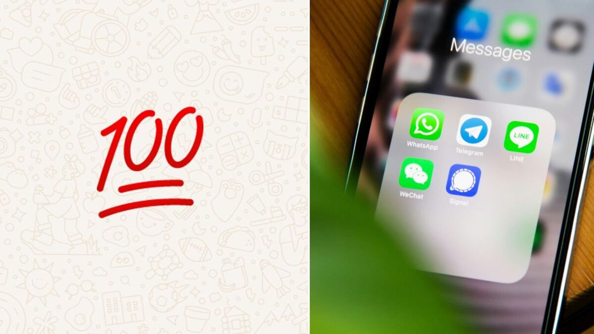 El emoji de 100 es uno que muchos usan sin saber su significado real